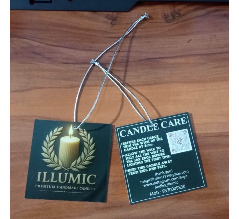 Candle Jar Hang Tags