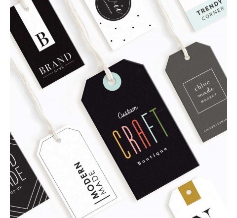 Cardstock Tags