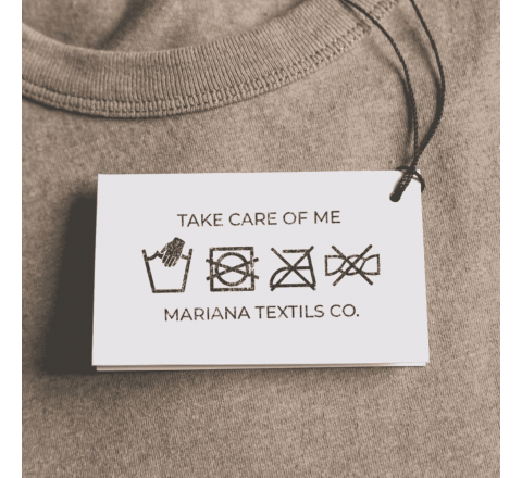 Care Instruction Tags