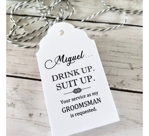 Cocktail Mix Tags