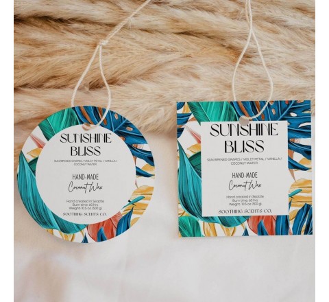 Cosmetic Hang Tags