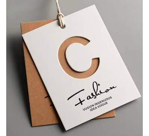 Die-Cut Brand Hang Tags