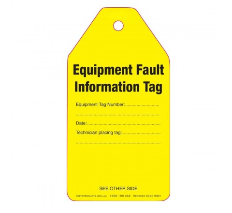 Equipment Tags