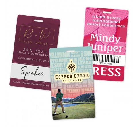 Event Badge Hang Tags