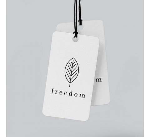 Glossy Finish Tags