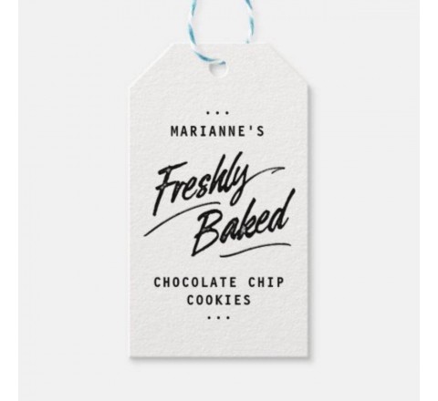 Gourmet Snack Tags