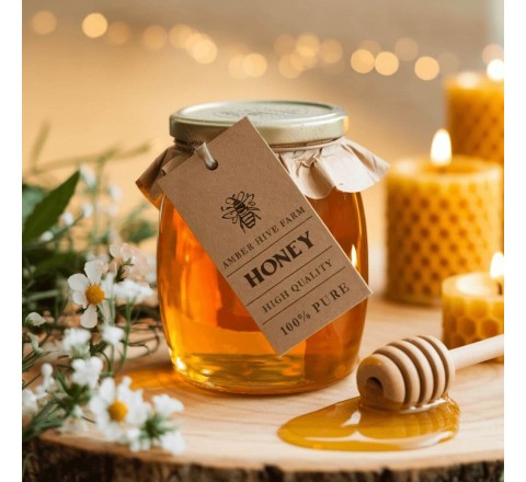 Honey Jar Tags