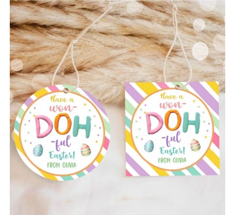Party Favor Hang Tags