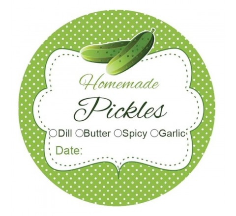 Pickle Jar Tags