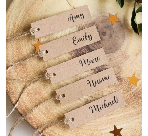Rectangle Shape Tags