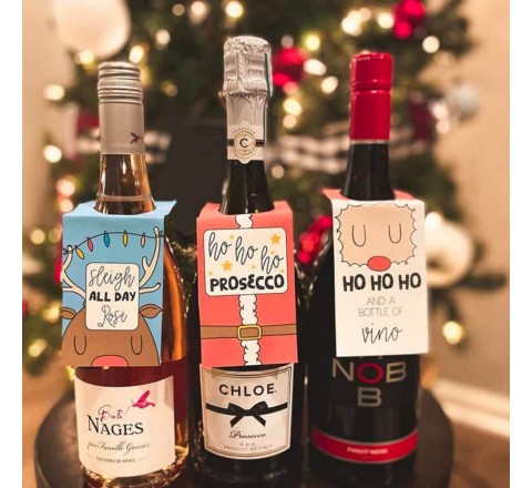 Wine Gift Box Tags
