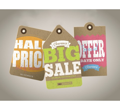 Custom Sale Hang Tags