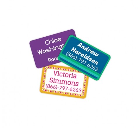 Custom Bubble Square tags