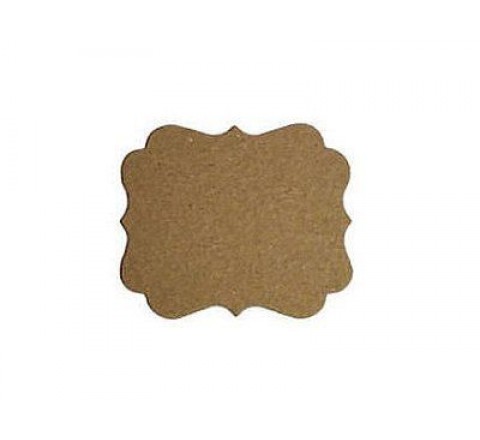 Die cut Elegant series tags
