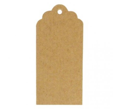 Kraft Custom Printed Retail Hang Tags with String