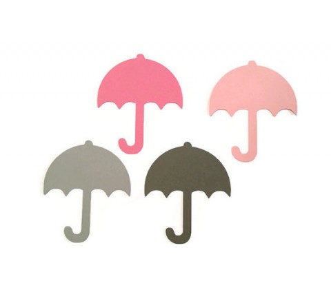 Die cut Umbrella Hang Tags