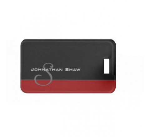 Rectangular Elegant series tags