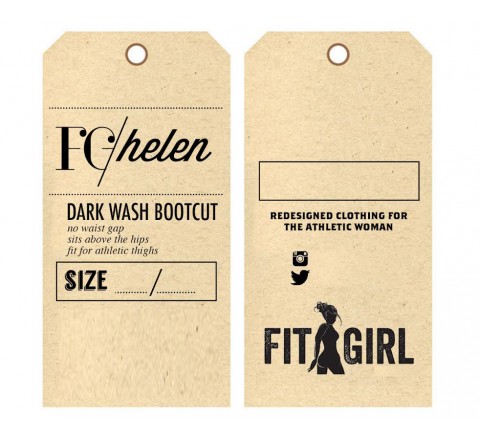 Rectangular Bags Hang Tags